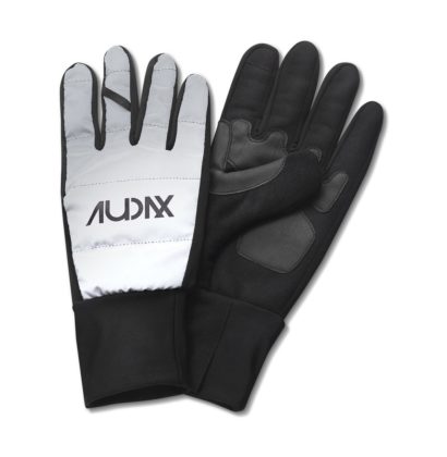 Audax Glovex Black reflective