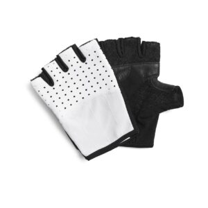 Summer White Black Mitts